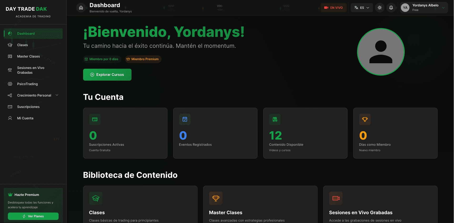 CRM Academy Dashboard
