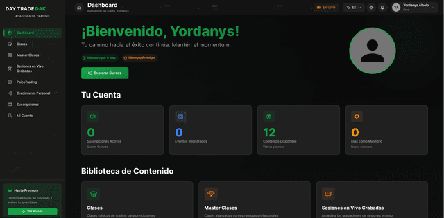 CRM Academy Dashboard