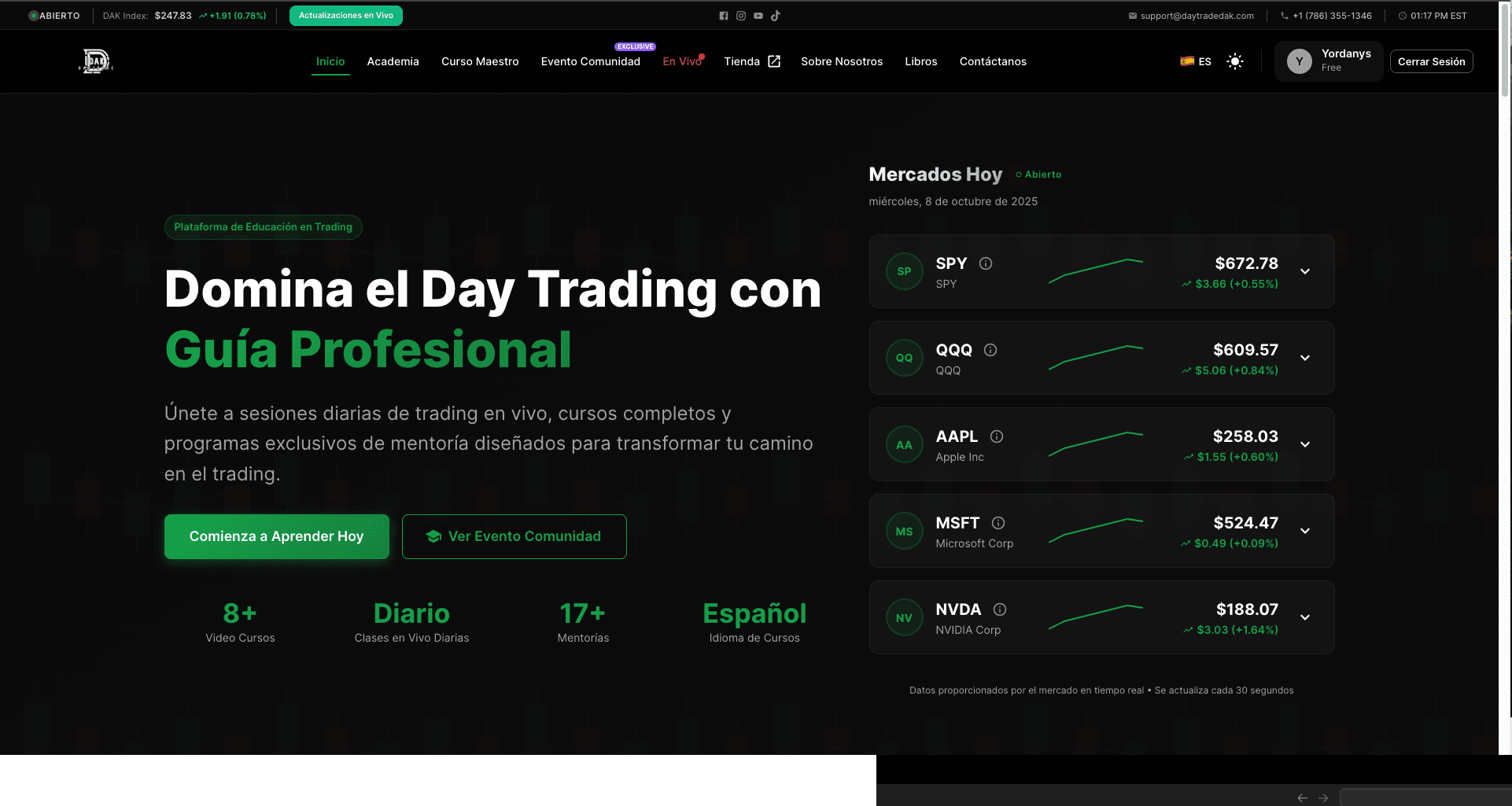 DayTradeDak - Complete Trading Ecosystem